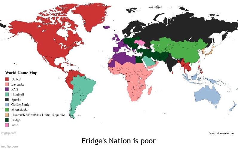 Fridge's Nation is poor | made w/ Imgflip meme maker