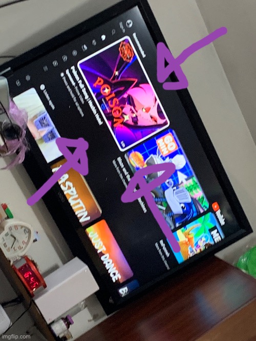 it showed showed up on the tv | made w/ Imgflip meme maker