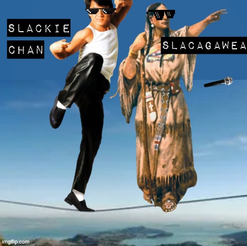 Slackie Chan | image tagged in slacker | made w/ Imgflip meme maker