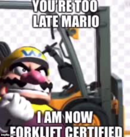 Forklift certified | image tagged in forklift certified | made w/ Imgflip meme maker