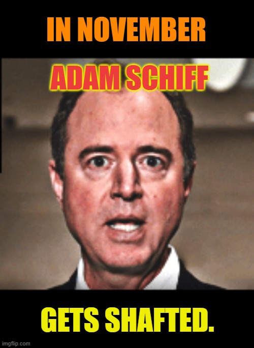 We Can Only Hope | IN NOVEMBER; ADAM SCHIFF; GETS SHAFTED. | image tagged in memes,politics,hope,november,adam schiff,shafted | made w/ Imgflip meme maker
