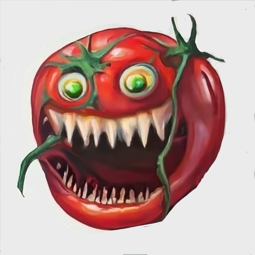 Evil Tomato Blank Meme Template