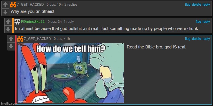 If there was no Adam and Eve, there would be no us | made w/ Imgflip meme maker