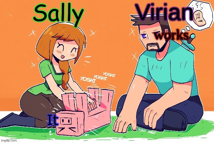 Rate it chat | It; works | image tagged in virian and sally shared temp | made w/ Imgflip meme maker