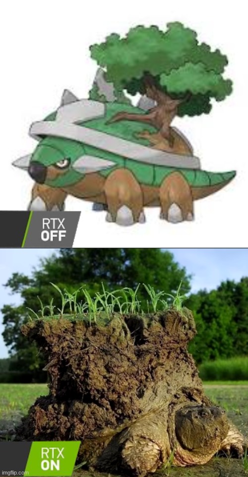 Cursed Torterra | made w/ Imgflip meme maker