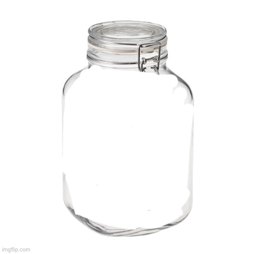 Glass Jar | image tagged in glass jar | made w/ Imgflip meme maker