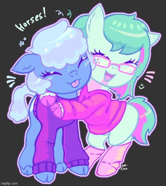 GUYS LOOK LMAO I LOVE THIS SM (art not mine :ppp) | made w/ Imgflip meme maker