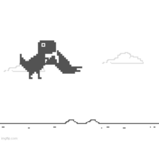 why is the dinosaur getting a bj | made w/ Imgflip meme maker