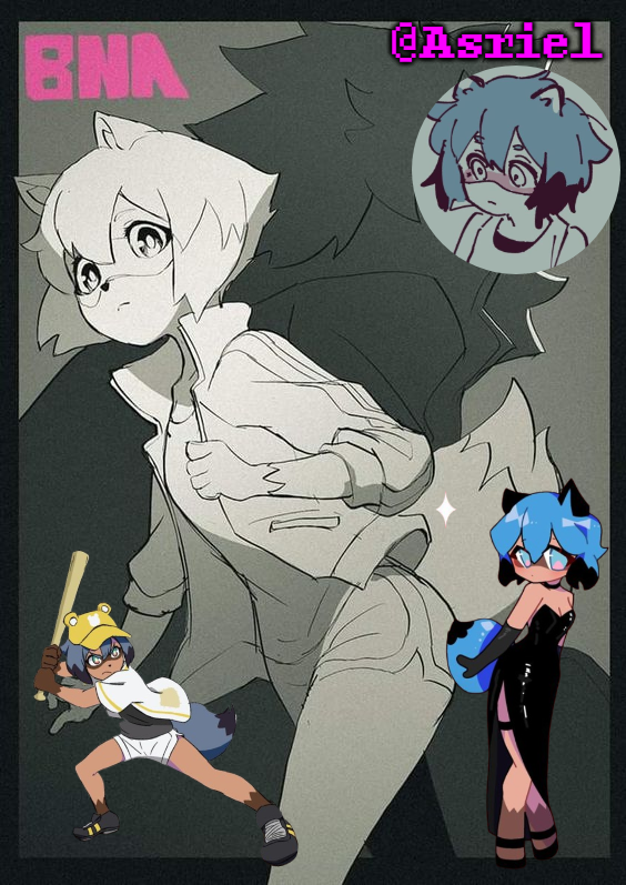 asriel's bna template Blank Meme Template