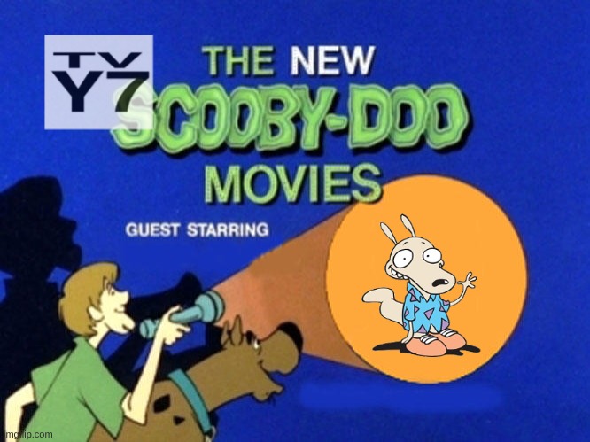 ROCKO | image tagged in scooby doo meets,rocko | made w/ Imgflip meme maker