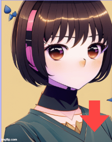 My Anime girl | image tagged in gifs,hooters girls | made w/ Imgflip images-to-gif maker