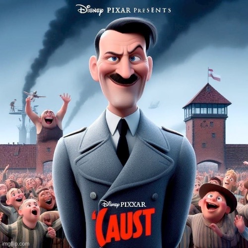 Cursed Ai generated Disney movie | image tagged in memes,funny,hitler,ai generated | made w/ Imgflip meme maker