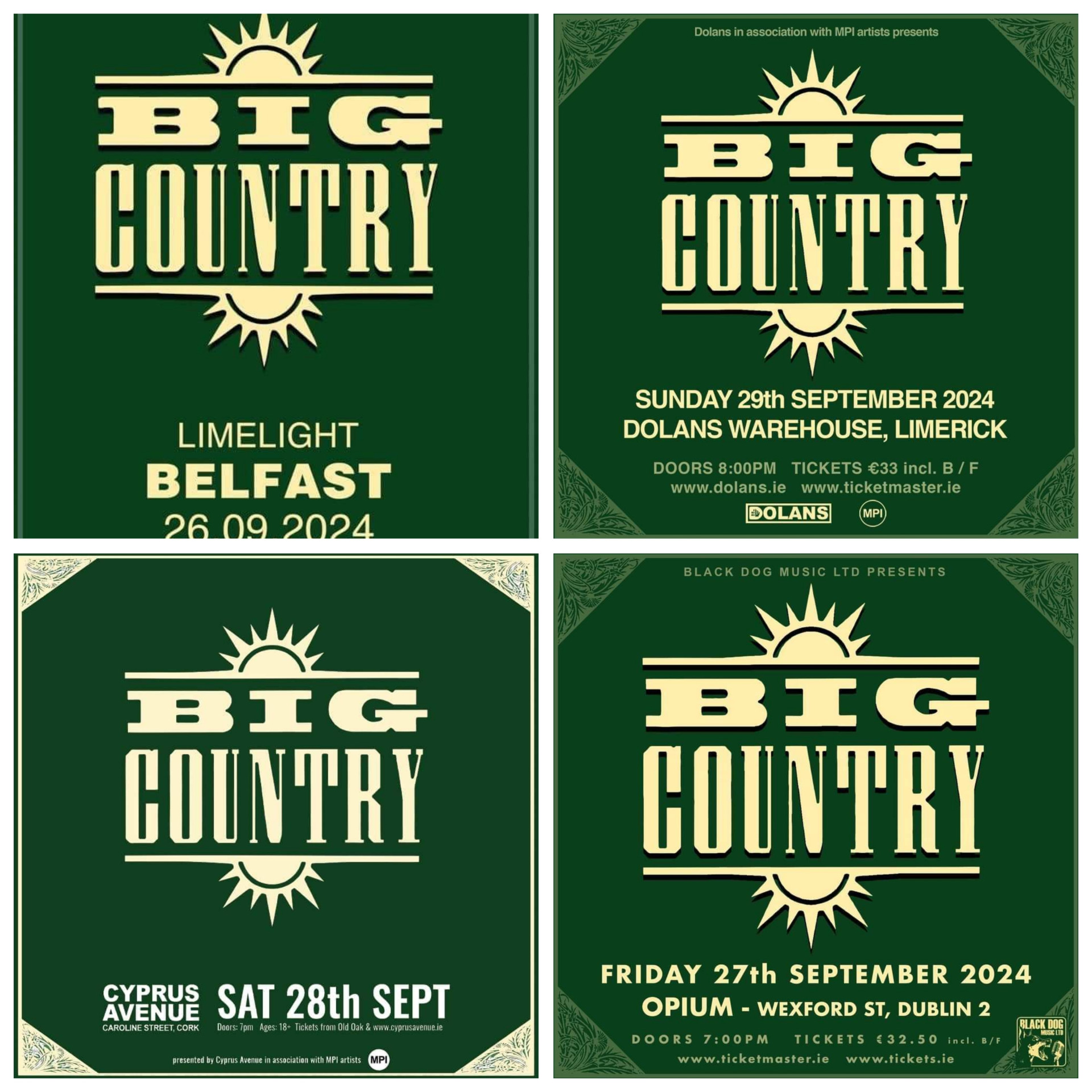 Big Country Irish Tour Blank Meme Template