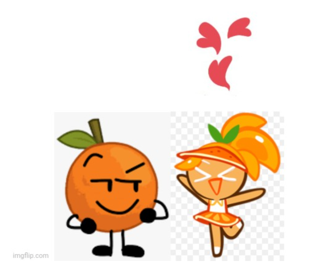 Orager X Orange Cookie Blank Meme Template