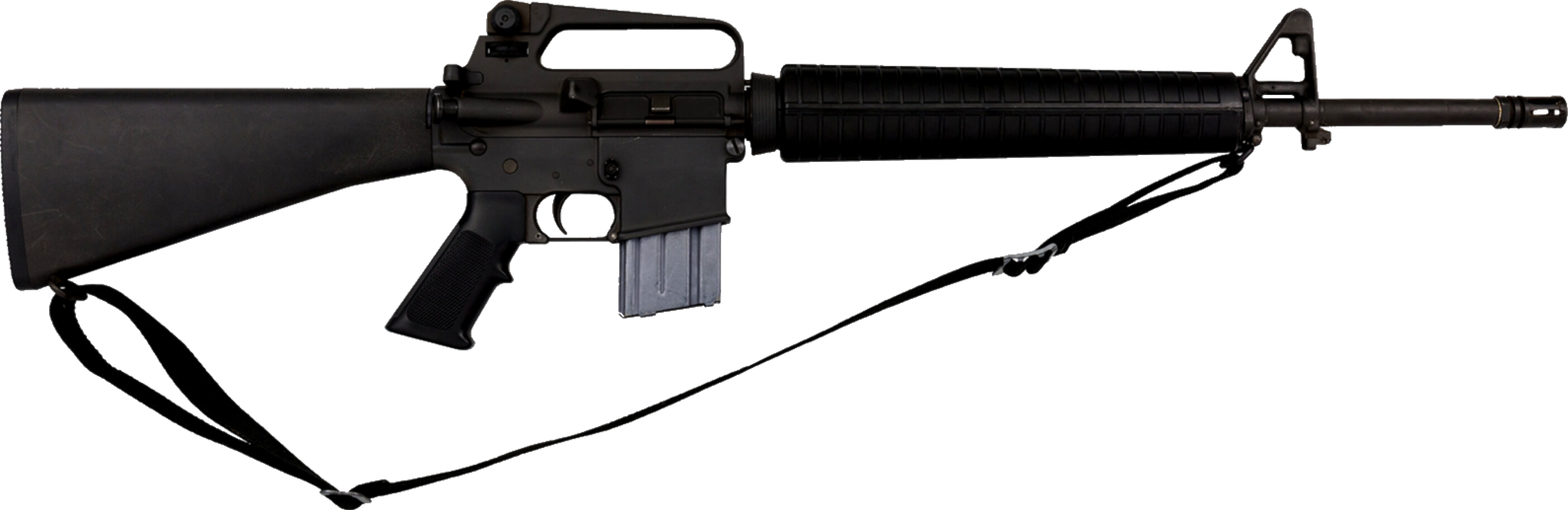 Colt M16A2 (With sling) Blank Meme Template