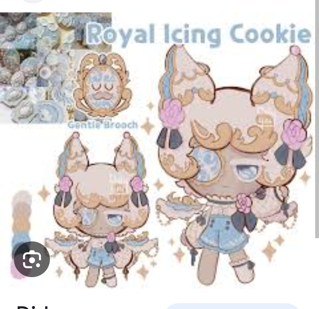 Royal Icing Cookie Fanchild Blank Meme Template