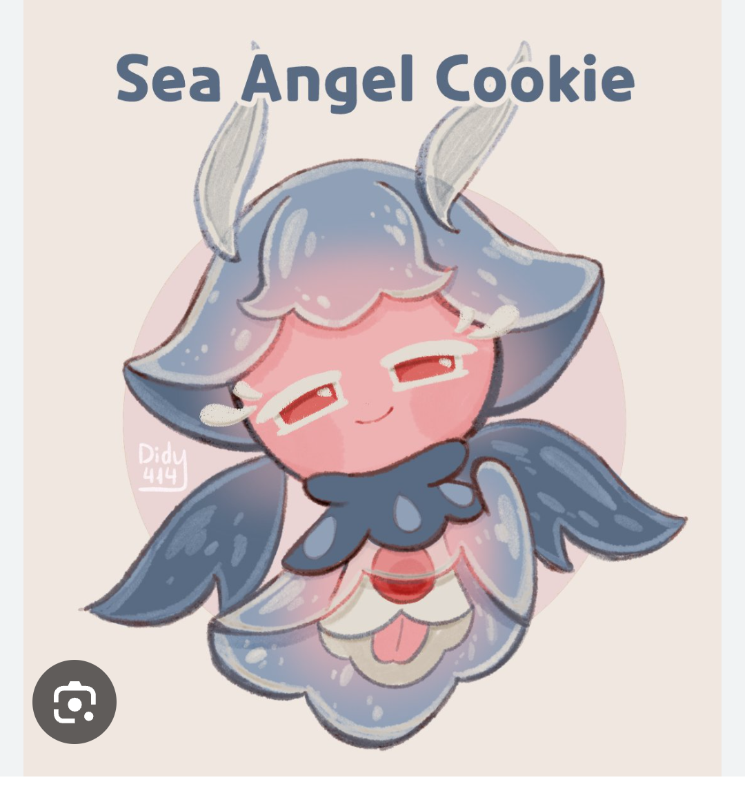 High Quality Sea Angel Cookie Fanchild Blank Meme Template