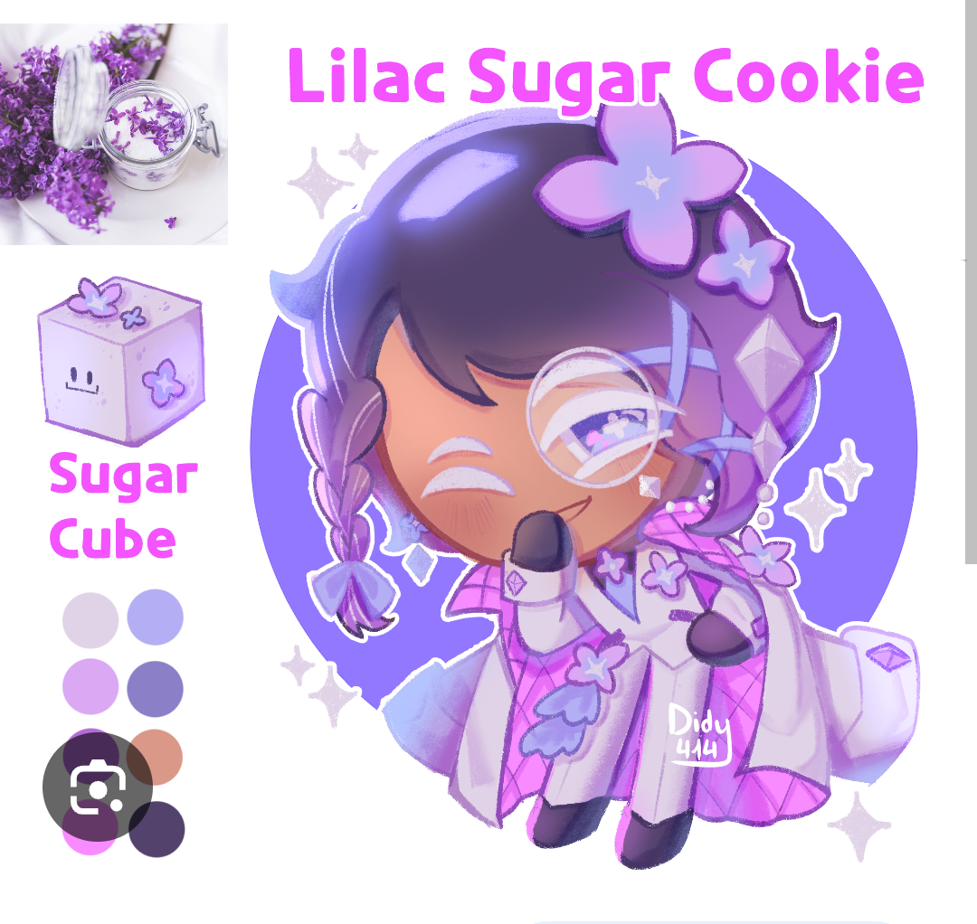 High Quality Lilac Sugar Cookie KTOT Blank Meme Template