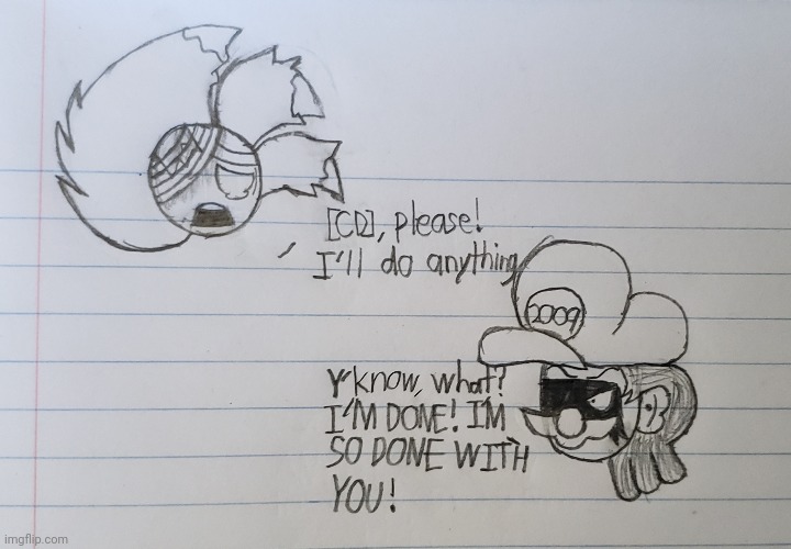 Goofy ahh doodle in class: Boredom 3 [Aftermath] | image tagged in school,class,drawing | made w/ Imgflip meme maker