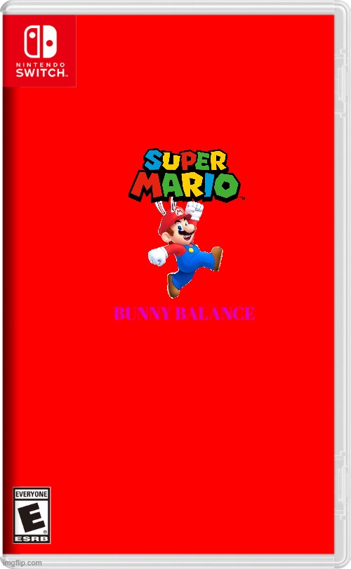 if nintendo made easter related games volume 4 | BUNNY BALANCE | image tagged in nintendo switch,mario,easter,fake,puzzle | made w/ Imgflip meme maker