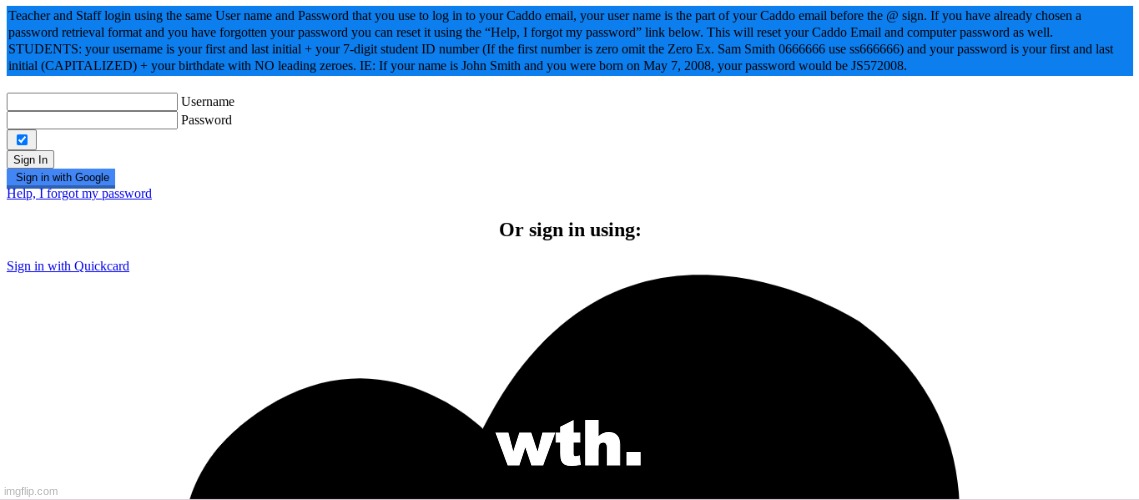wth. | made w/ Imgflip meme maker