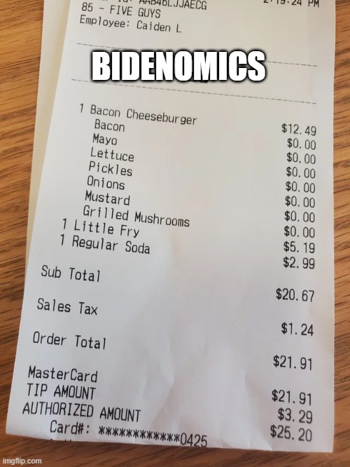 Bidenomics! | BIDENOMICS | image tagged in bidenomics,biden | made w/ Imgflip meme maker