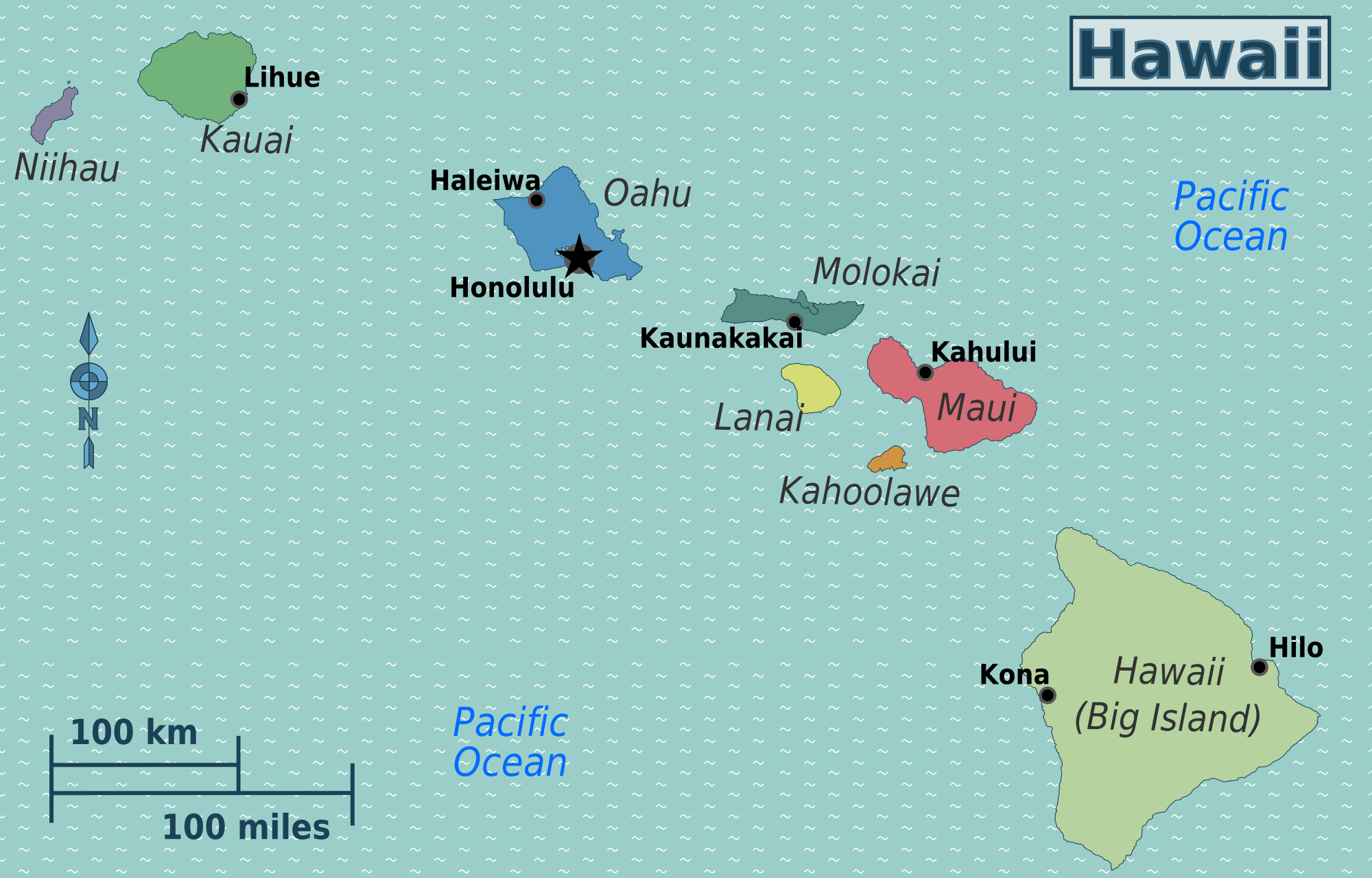 Hawaii – Travel guide at Wikivoyage Blank Meme Template