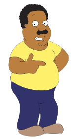 Cleveland Brown Transparent PNG Blank Meme Template