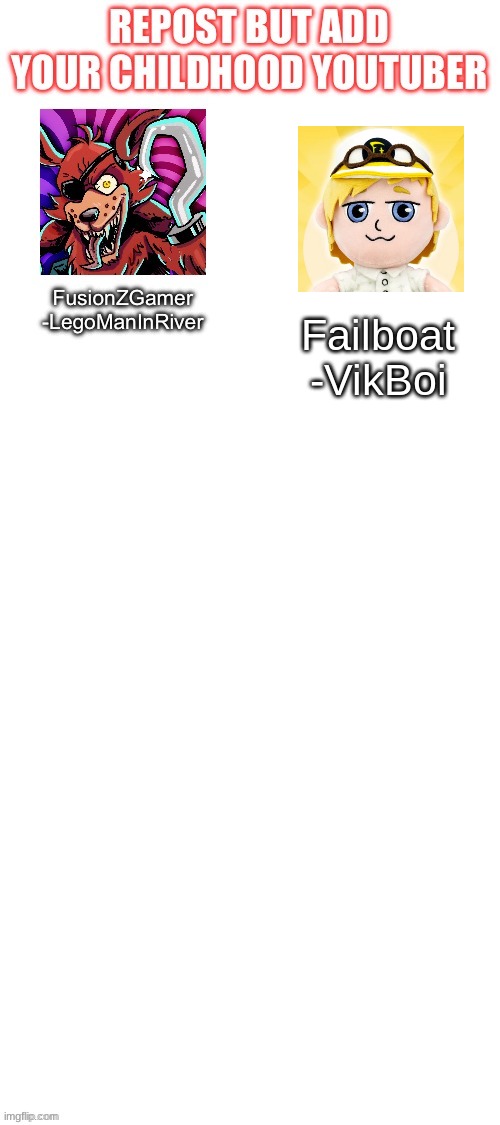 Failboat
-VikBoi | made w/ Imgflip meme maker