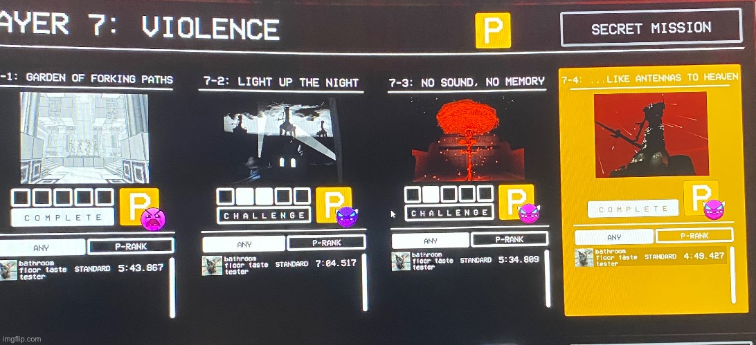 violence p-ranks are done, also 7-3’s easy asf | made w/ Imgflip meme maker