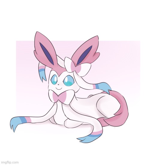 Loaf Sylveon | image tagged in sylveon loaf | made w/ Imgflip meme maker