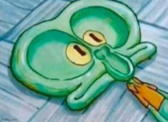 femboy squidward | image tagged in dickward | made w/ Imgflip meme maker