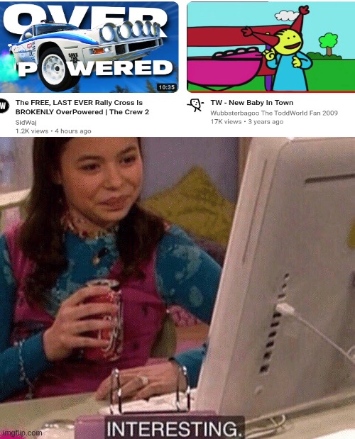 ayo what? | image tagged in icarly interesting,memes,youtube,funny memes,funny | made w/ Imgflip meme maker