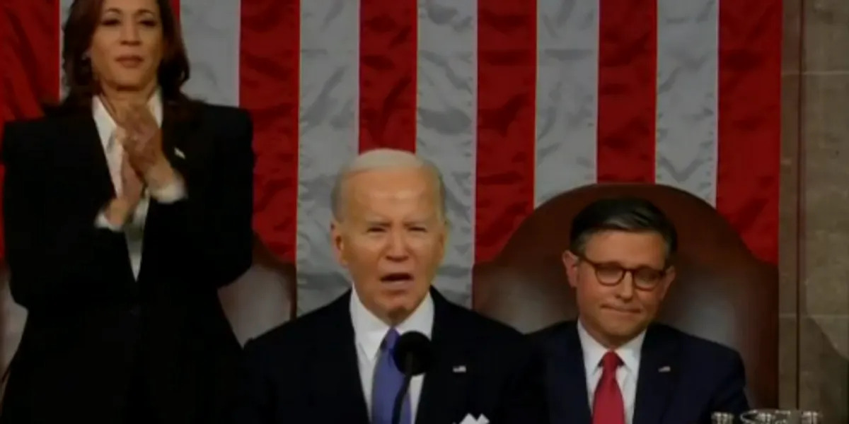 High Quality Biden Speech State of Union Blank Meme Template