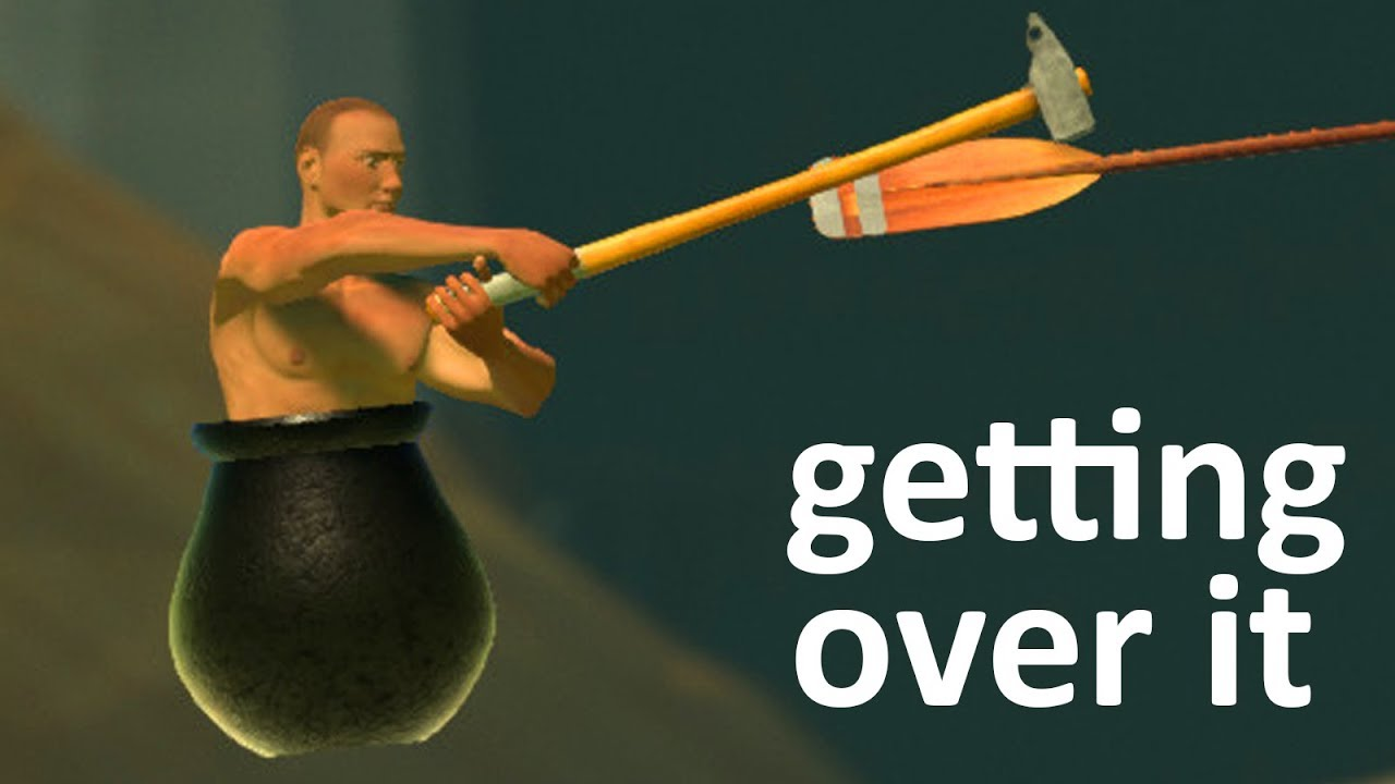 Getting Over It Blank Meme Template