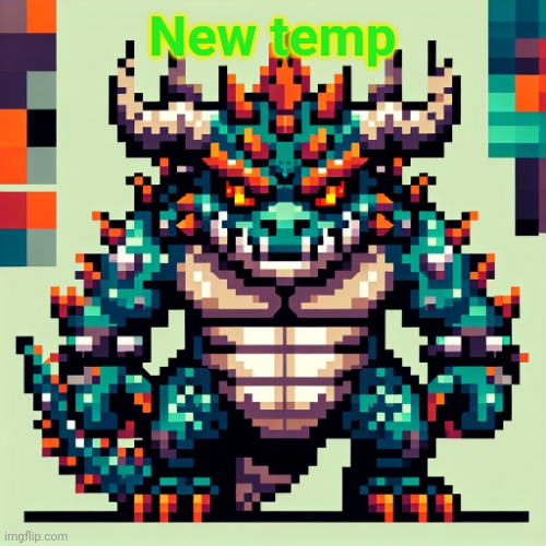 Bowser's AI template | New temp | image tagged in bowser's ai template | made w/ Imgflip meme maker
