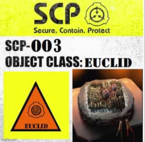 SCP-003 Label - Imgflip