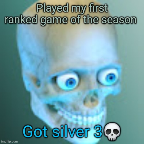 Fn | Played my first ranked game of the season; Got silver 3💀 | image tagged in youtube pfp | made w/ Imgflip meme maker