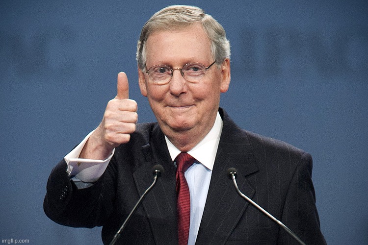 McConnell Confirmed | image tagged in mcconnell confirmed | made w/ Imgflip meme maker