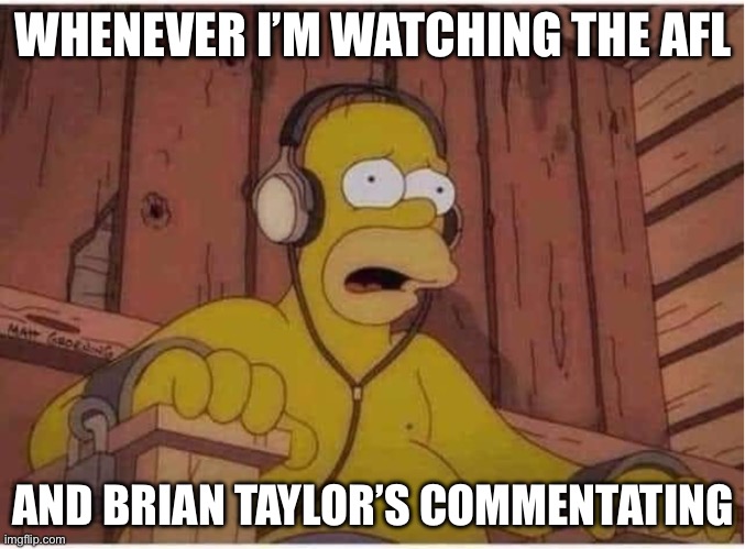 Chair of Suffering | WHENEVER I’M WATCHING THE AFL; AND BRIAN TAYLOR’S COMMENTATING | image tagged in chair of suffering | made w/ Imgflip meme maker