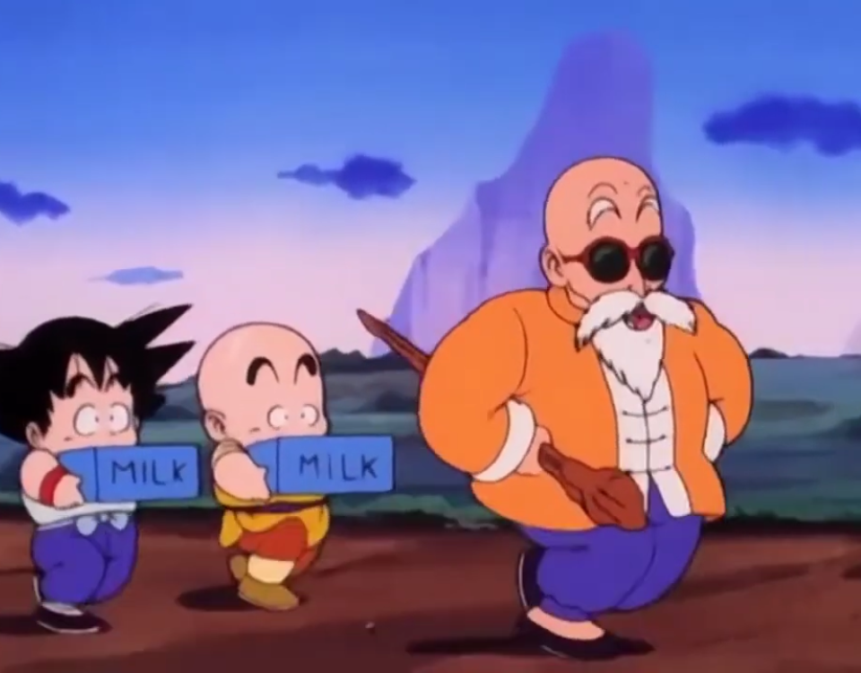 Dragonball doordash Blank Meme Template