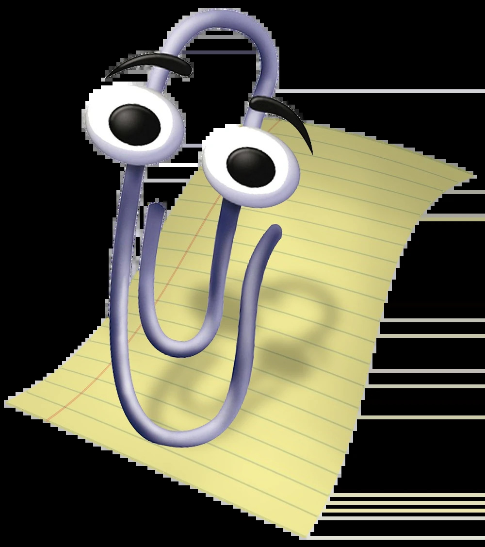 High Quality Clippy Blank Meme Template