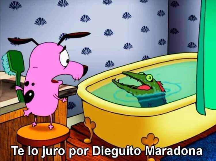 te lo juro por dieguito maradona Blank Meme Template