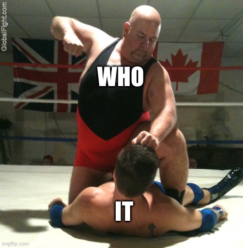 Beating Up | WHO IT | image tagged in beating up | made w/ Imgflip meme maker