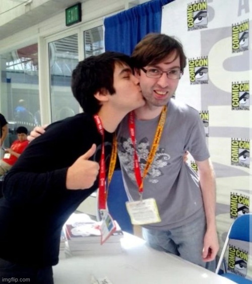 just so you know yes this is toby fox and andrew hussie. glad to have ruined your day. | made w/ Imgflip meme maker
