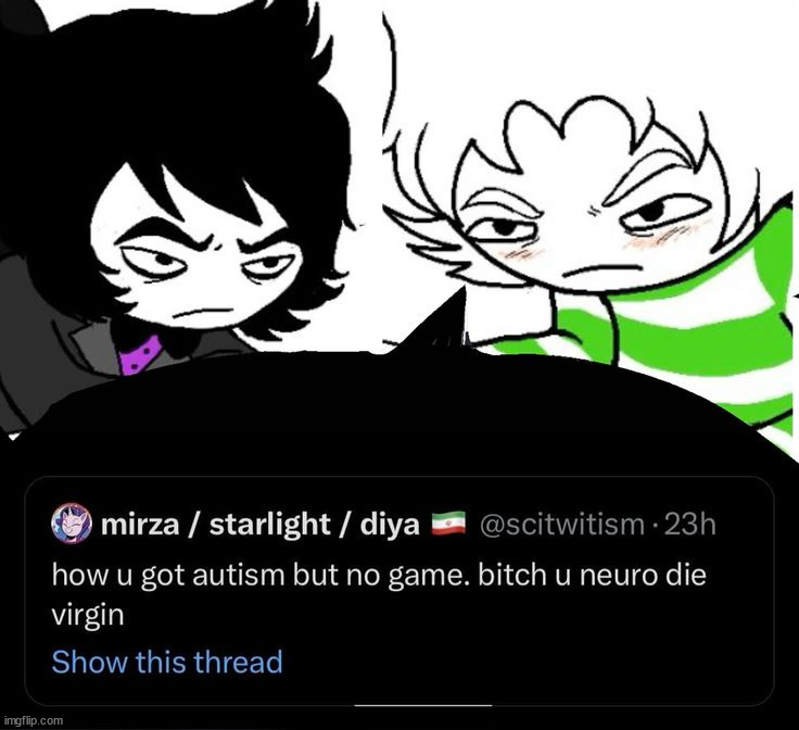 eihch homestuck fanfic ar they from | made w/ Imgflip meme maker