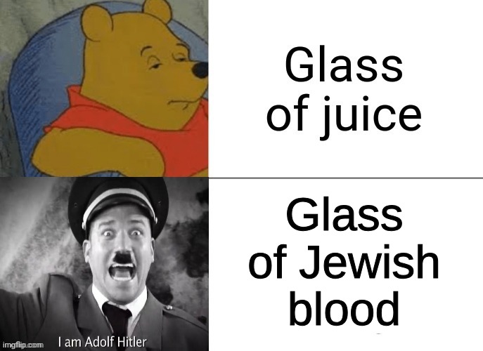 Glass of Jewish blood | made w/ Imgflip meme maker