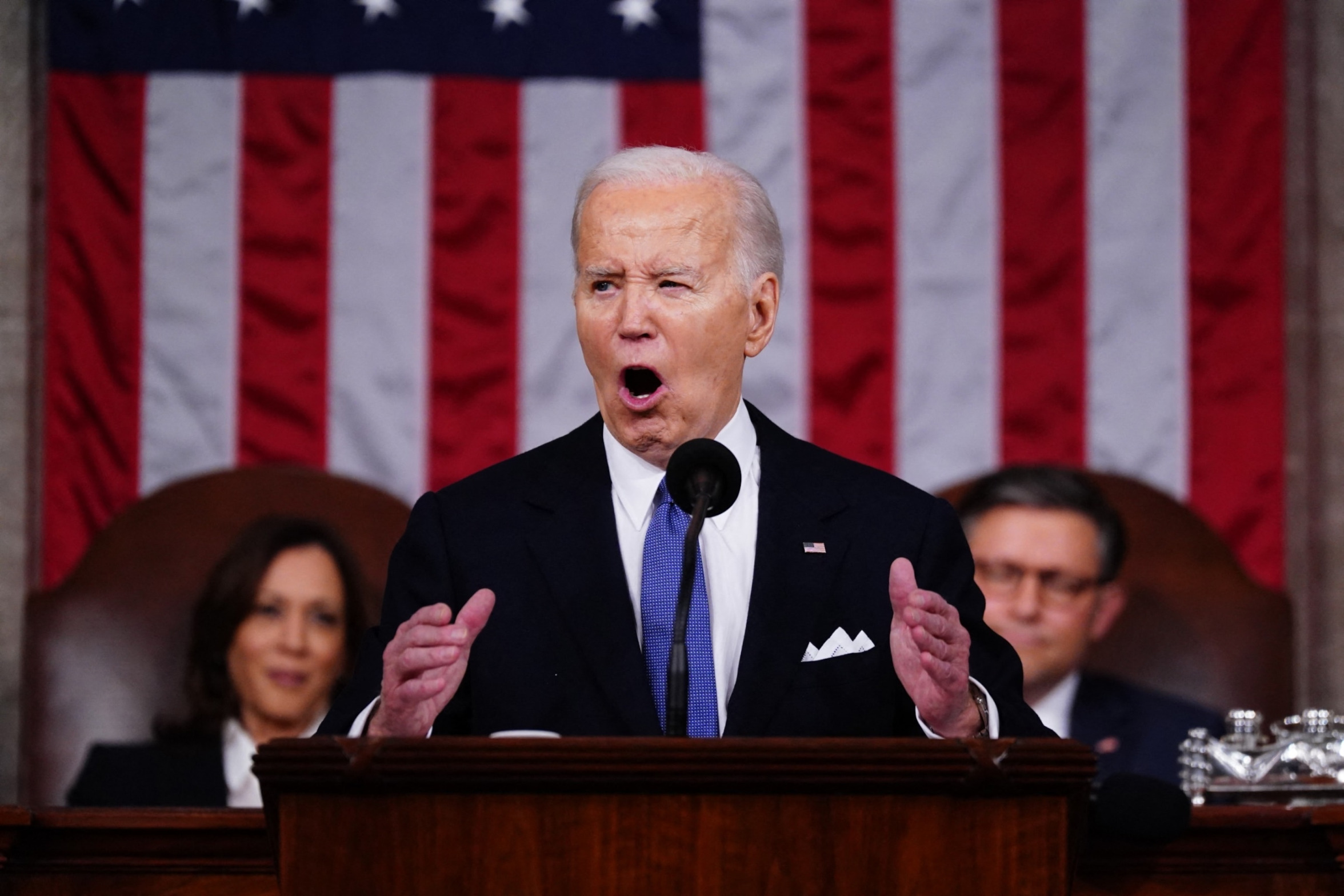 High Quality Biden State of the Union Blank Meme Template