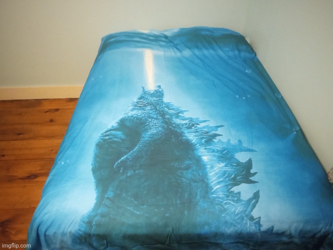 New Godzilla bedding! | made w/ Imgflip meme maker