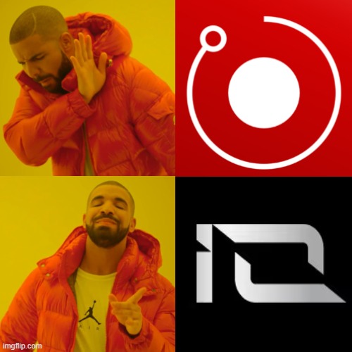 ionet | image tagged in memes,drake hotline bling | made w/ Imgflip meme maker